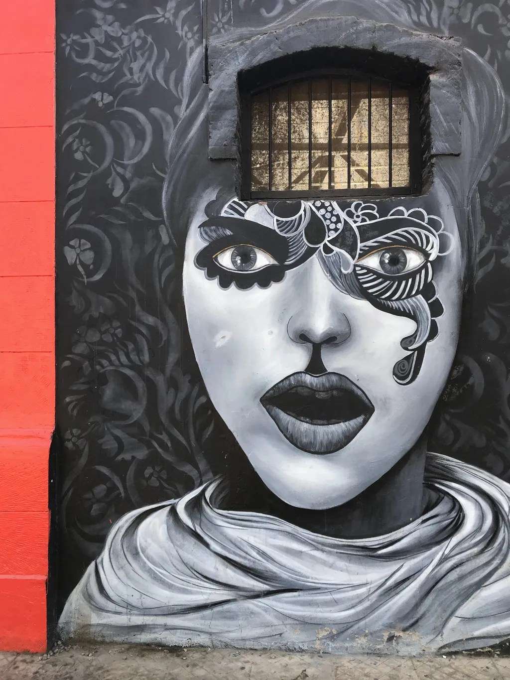 Street Art Safe Travel To Chile: Women Crying